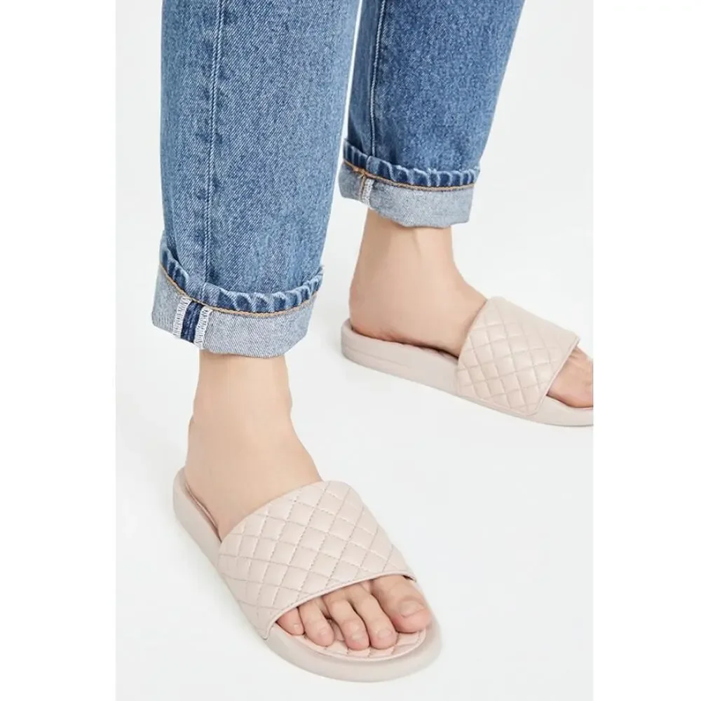 New Women's APL: Athletic Propulsion Labs Lusso Slides in Dust Rose Size 6